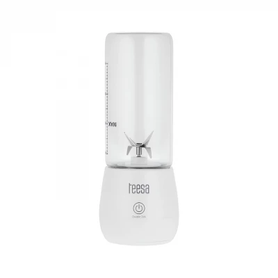Teesa TSA3543 Prenosný mixér na smoothie 450 ml, 100 W, biely