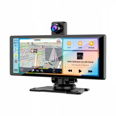 Kruger&Matz KM2021 LCD displej s podporou Android Auto/Apple CarPlay, DVR a cúvacou kamerou