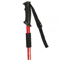 KIK KX3085 Trekové hole skládací s příslušenstvím HQ, 2 ks červená