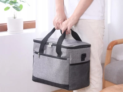 Verk 14612 Termotaška na pláž, piknik, 16 l, šedá