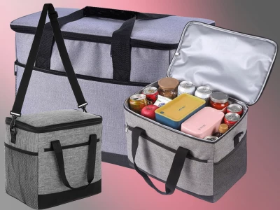 Verk 14612 Termotaška na pláž, piknik, 16 l, šedá