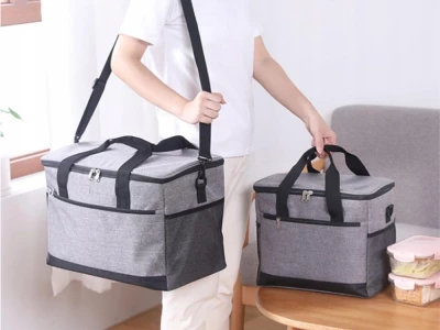 Verk 14612 Termotaška na pláž, piknik, 16 l, šedá