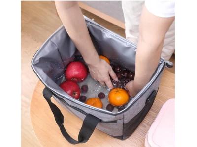 Verk 14612 Termotaška na pláž, piknik, 16 l, šedá