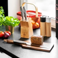 Teesa TSA0204 Sada kuchyňských nožů v bloku 5 ks