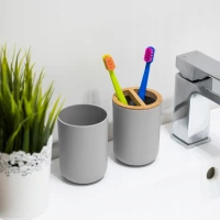 Teesa TSA0400-G Sada koupelnových doplňků 6 ks, šedá