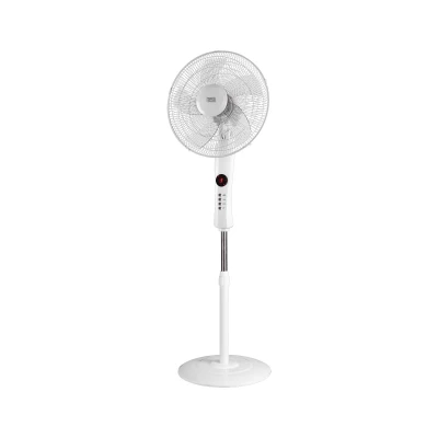 Teesa TSA8024 Stojanový ventilátor s dálkovým ovládáním, 50W, bílý