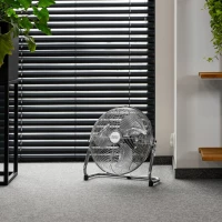 Teesa TSA8057 Podlahový ventilátor 30cm, 50W, stříbrný
