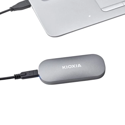 Kioxia SSD 2.5", externí USB 3.2, 500 GB, EXCERIA PLUS, LXD10S500GG8, 1050 MB/s-R, 1000 MB/s-W 