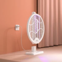 Teesa TSA0215 Elektrický lapač hmyzu 3 v 1, 1200 mAh, UV, bílá