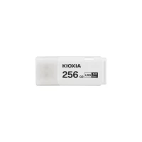KIOXIA Flash disk Hayabusa USB 3.2, 256 GB, bílá