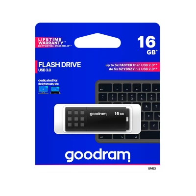 Goodram Flash disk, USB 3.2 16 GB, černý