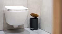 Teesa TSA0402 Odpadkový koš 3L, černý