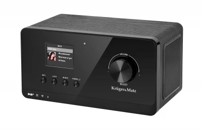 Kruger&Matz KM0816 Prenosné rádio, Wi-Fi, FM, DAB+, čierne