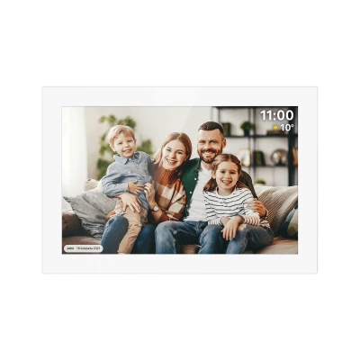 Kruger&Matz KM1100W Digitální fotorámeček Frameo WiFi, 10,1 palců, bílý