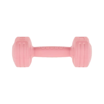 Rebel RBA-2305 Fitness činky jednoručky 2 x 1 kg, světle růžové