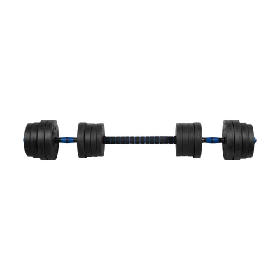 Rebel RBA-2301 Nastavitelné činky s konektorem 2 x 15 kg, černomodré