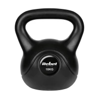 Rebel RBA-2319 Kettlebell Active 18 kg, černý