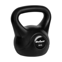 Rebel RBA-2313 Kettlebell Active 6 kg, černý