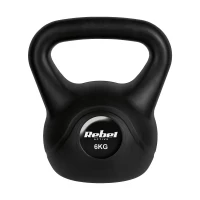 Rebel RBA-2313 Kettlebell Active 6 kg, černý