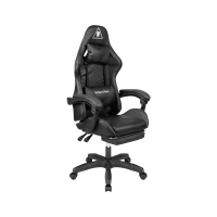 Kruger&Matz KM0790 Herné kreslo s podnožkou GX-150, čierne