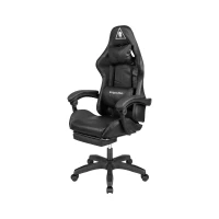 Kruger&Matz KM0790 Herné kreslo s podnožkou GX-150, čierne