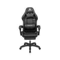 Kruger&Matz KM0790 Herné kreslo s podnožkou GX-150, čierne