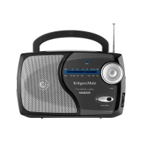 Kruger&Matz KM0822 Přenosné rádio AM/FM, černé
