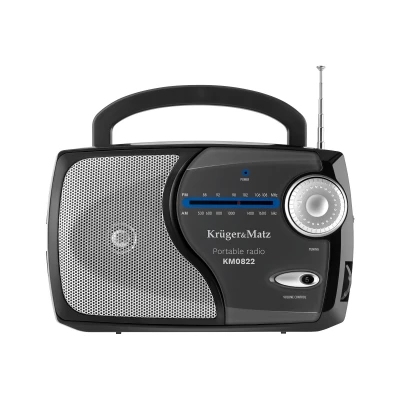 Kruger&Matz KM0822 Přenosné rádio AM/FM, černé