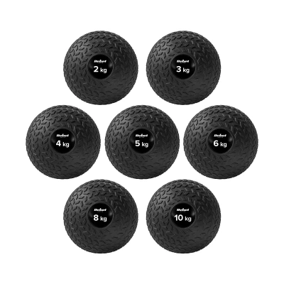 Rebel RBA-3108-8 Medicinbal Slam Ball, 23 cm, 8 kg, černý