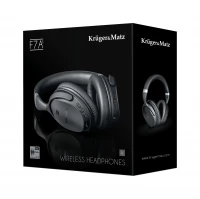Kruger&Matz KM0655L Bezdrôtové slúchadlá F7A Lite s ANC, Bluetooth 5.0, 300 mAh, čierne