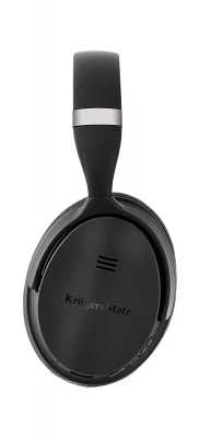 Kruger&Matz KM0655L Bezdrôtové slúchadlá F7A Lite s ANC, Bluetooth 5.0, 300 mAh, čierne