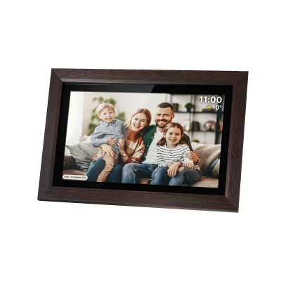 Kruger&Matz KM1102 Digitální fotorámeček Frameo WiFi, 15 palců, dekor dřeva