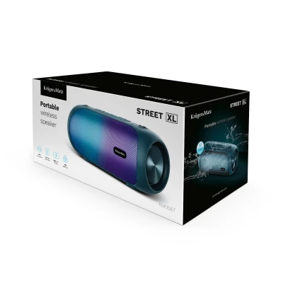 Kruger&Matz KM0567 Bezdrátový bluetooth reproduktor Street XL, 30 W, modrý