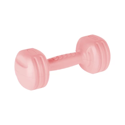 Rebel RBA-2306 Fitness činky 2 x 1,5 kg, svetlo ružová