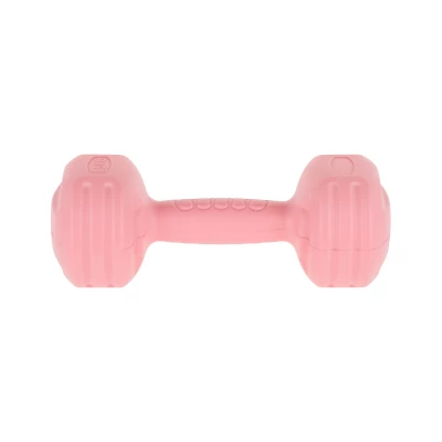 Rebel RBA-2306 Fitness činky 2 x 1,5 kg, svetlo ružová
