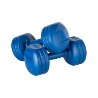 Rebel RBA-2309 Fitness činky jednoručky 2 x 4 kg, modré