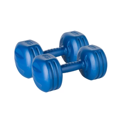 Rebel RBA-2309 Fitness činky jednoručky 2 x 4 kg, modré