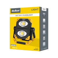 Rebel URZ3607 Přenosný LED reflektor, 2 x COB, 2000 lm, 6500 K