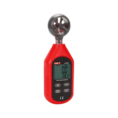 Uni-t MIE0287 Anemometer - meranie rýchlosti vetra s funkciou merania teploty UT363