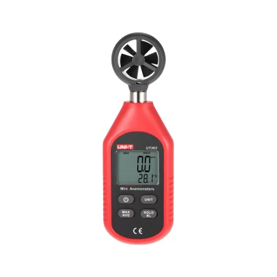 Uni-t MIE0287 Anemometer - meranie rýchlosti vetra s funkciou merania teploty UT363