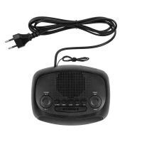 Kruger&Matz KM0824 Radiobudík LED, FM, 2x AAA 1,5 V, černý