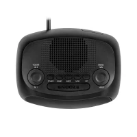 Kruger&Matz KM0824 Radiobudík LED, FM, 2x AAA 1,5 V, černý