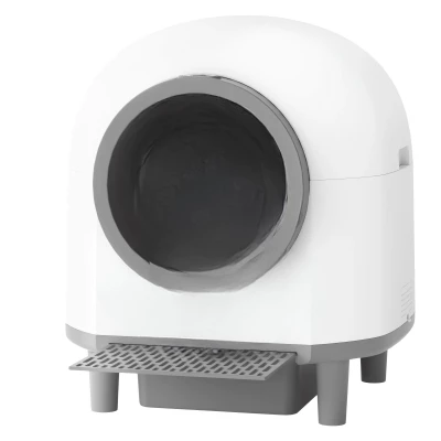 Nuxie 3165 Samočisticí kočičí toaleta s inteligentní smart Wi-Fi, 60 l, bílá