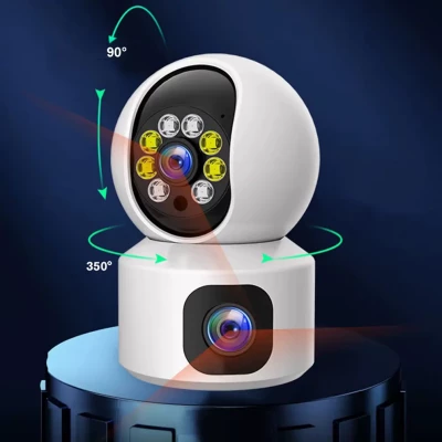 Foxter XT3210 Otočná duální kamera s naklápěním, Wi-Fi, HD zoom