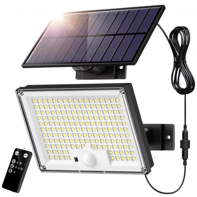 LedLight XT3436 Solární venkovní osvětlení 300W, IP65, pohybový senzor