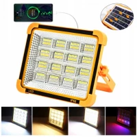 LedLight 3370 Halogenový LED solární reflektor dobíjecí USB-C, 200W