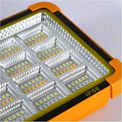 LedLight 3370 Halogenový LED solární reflektor dobíjecí USB-C, 200W