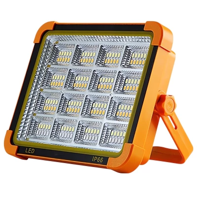 LedLight 3370 Halogenový LED solární reflektor dobíjecí USB-C, 200W