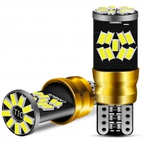 LedLight 3176 Autožárovka W5W 27 SMD 3014 CANBUS 6000K, 5 ks
