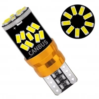 LedLight 3176 Autožárovka W5W 27 SMD 3014 CANBUS 6000K, 5 ks